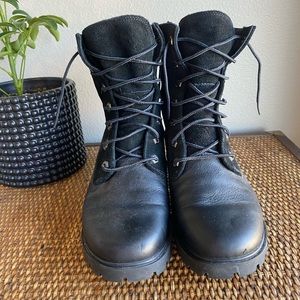 Timberland fleece lined snow boots